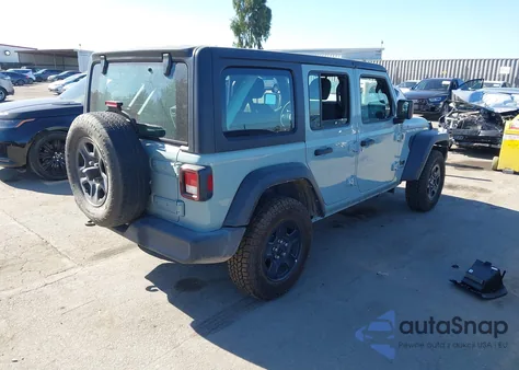 2024 Jeep Wrangler 4-Door Sport 4X4 from USA, damaged, VIN 1C4PJXDN2RW104588